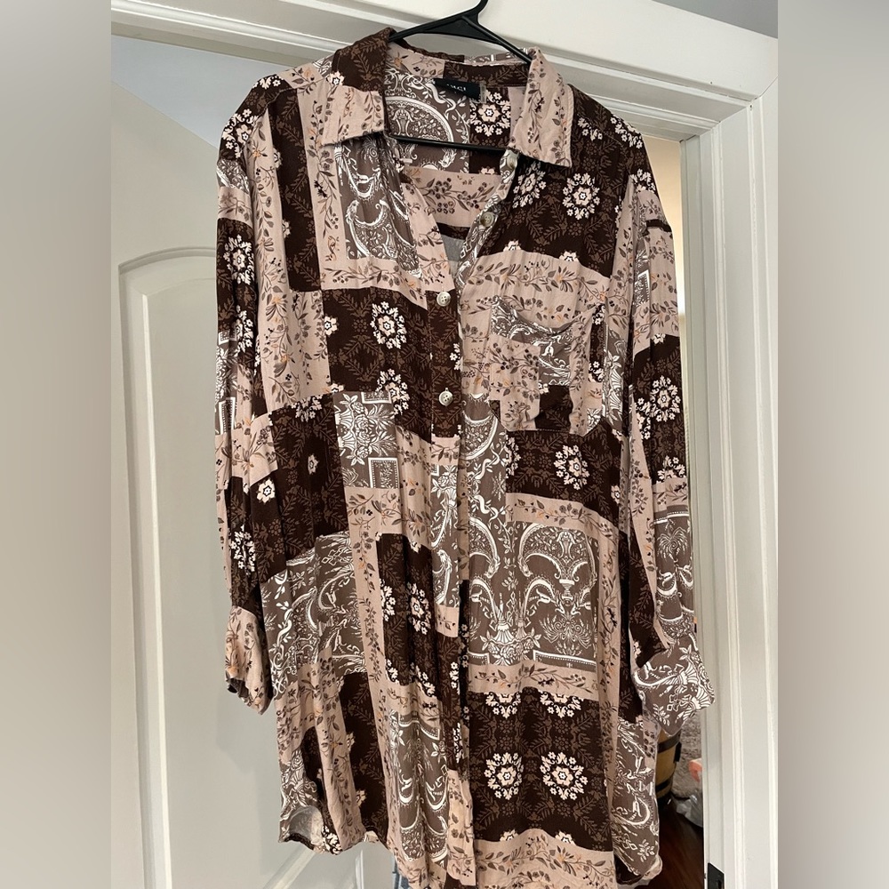 Vici embroidered dress/shirt
